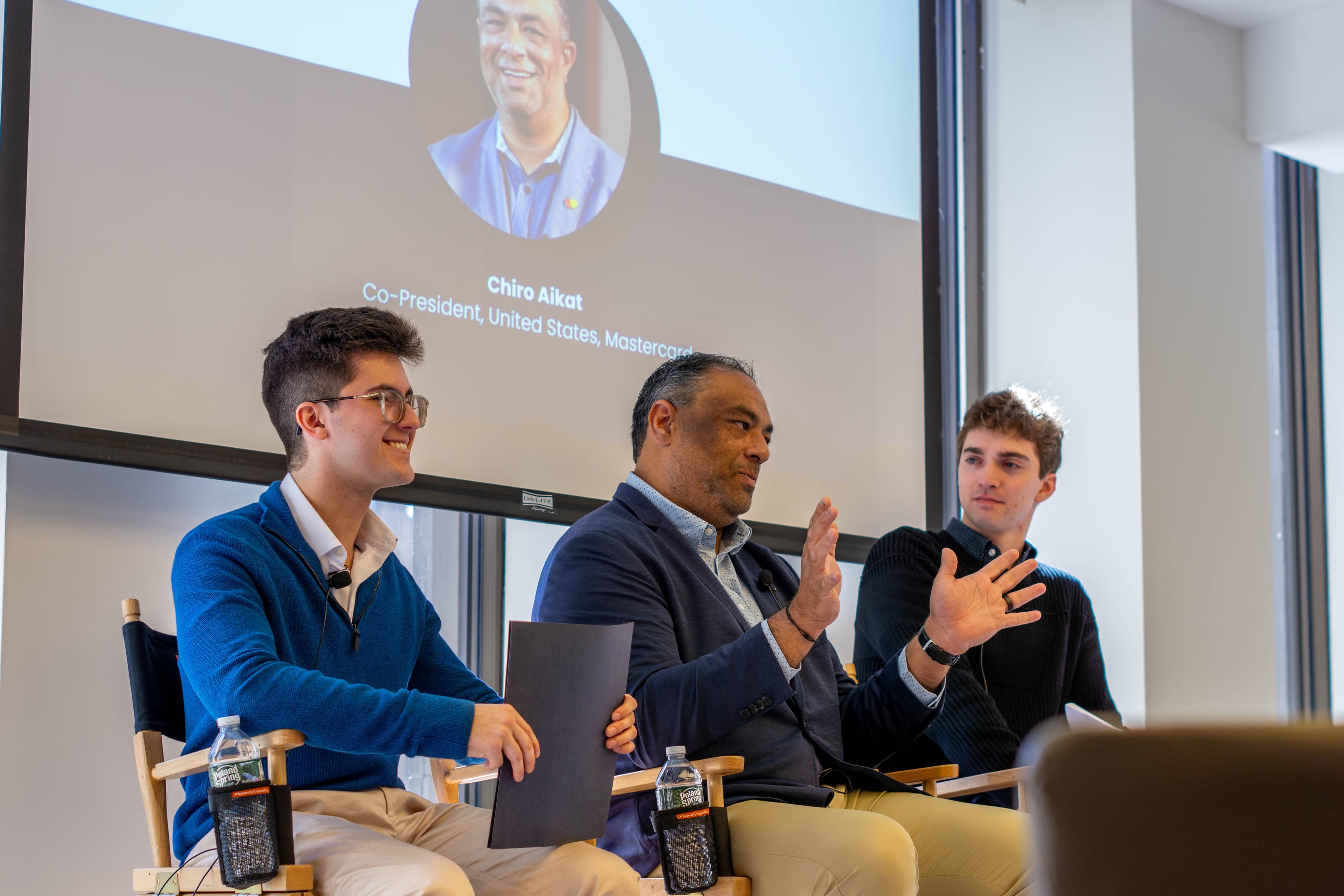 A panel on stage at NGEN’s first conference in New York
